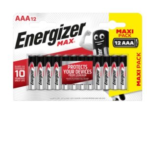 Energizer PILE ALCALINE ENR Max Alk AAA CHP12