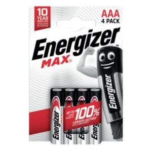 Energizer PILE ALCALINE ENERGIZER Max Alk AAA CHP4