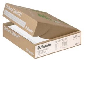 Esselte Buste in Plastica CF300 OXFORD SMART GREEN BUSTE RICICLATE DELUXE BUCCIA D ARANCIA