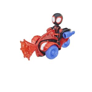 Hasbro Action Figures SPIDEY VEICOLO CON PERSONAGGIO E ACCESSORI – MILES TECHNO RACER