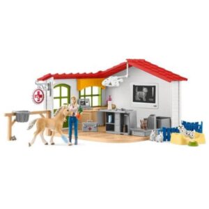 Schleich Playsets e Accessori CLINICA VETERINARIA CON ANIMALI