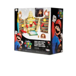 Jakks Playsets e Accessori Super Mario Movie playset Donkey Kong Arena con personaggi 4 cm