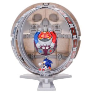 Jakks Action Figures Sonic Death Egg playset con personaggio articolato 6 cm