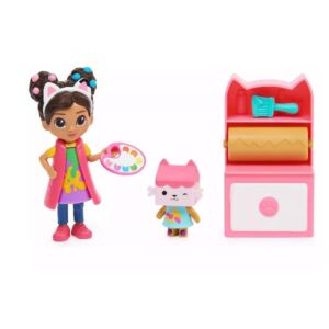 Spin Master Playsets e Accessori GABBY S DOLLHOUSE Pack da 2 personaggi e accessori_Studio d arte