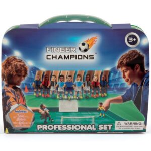 Grandi Giochi Giochi d’Azione e di Abilità FINGER CHAMPION –  SET DELUXE (INCLUSI 4 GIOCATORI E 1 CAMPO)