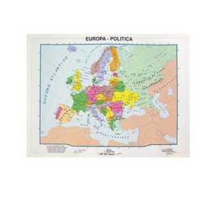 CWR Cartine Geografiche CF10CARTINA A4 EUROPA POL./FISICA