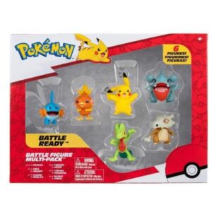 Rei Toys Action Figures Pokemon confezione deluxe 6 personaggi ass. 2