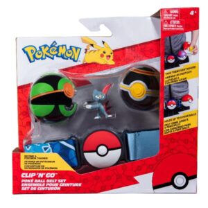 Rei Toys Action Figures Pokémon Clip  n  Go Poké Ball Set Cintura (Assortimento) 3