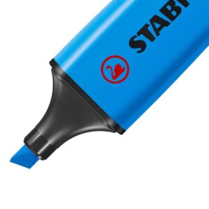 Stabilo Evidenziatori Evidenziatore Stabilo Boss Original -Stabilo- blu  ricaricabile  di lunga durata  fuoroscente universale (conf.10)