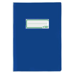 Favorit Copriquaderni CF24 COPRIQUADERNO A5 LACCATO LUCIDO  I M GREEN BIO-BASED  180MY BLU