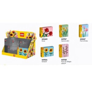 Lego Costruzioni DISPLAY – BANCO – FIORI 14 99