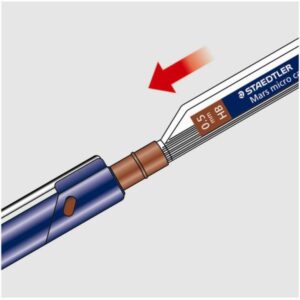 Staedtler Portamine ASTUCCIO 12 MINE MARS MICRO CARBON 2H 0 5MM