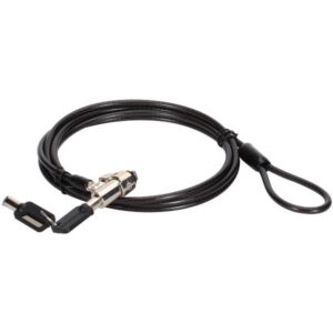 Conceptronic PORTATILI Keyed Laptop Lock  Standard Security Slot  1.8m — 4.5mm diameter cable  Includes 2 keys