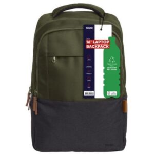 Trust PER NOTEBOOK / NETBOOK LISBOA 16  BACKPACK – GREEN