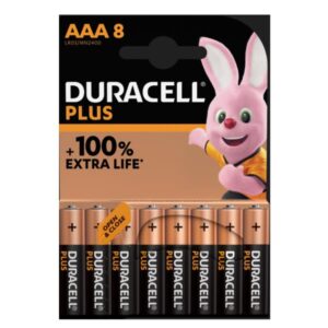 Duracell PILE ALCALINE CF8 PLUS100 Ministilo AAA