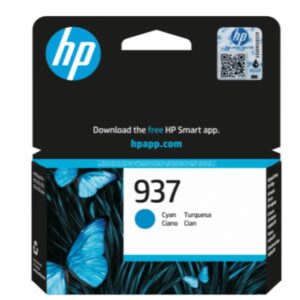 HP Inc CONSUMABILI STAMPANTI GETTO CARTUCCIA DI INCHIOSTRO CIANO ORIGINALE HP 937