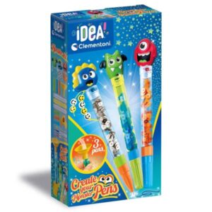 Clementoni Giochi di Creatività Idea – Mini Pen Lab Monster