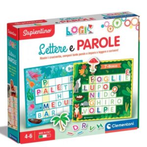 Clementoni Giochi scientifici Logic Lettere E Parole