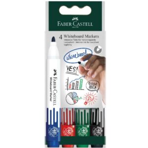 Faber Castell Pastelli Marker per lavagna bianca W20  verde  astuccio da 10