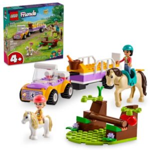 Lego Costruzioni RIMORCHIO CON CAVALLO E PONY