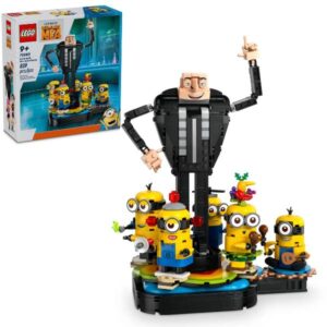 Lego Costruzioni Gru e Minions in mattoncini