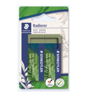 Staedtler Gomme CF2 Gomma ecologica verde stand.min