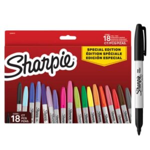 Sharpie Roller SHARPIE  BIG PACK  special edition FINE in Blister da 18 pezzi assortiti