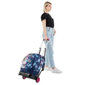 Seven Zaini Scuola TROLLEY JACK-2WD CHARMING GIRL