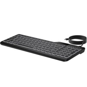 HP Inc Tastiere HP 405 BACKLIT WIRED KEYBOARD