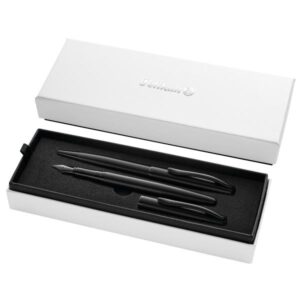 Pelikan Penne stilografiche Set Sfera+Stilografica Jazz Noble Elegance Carbon in astuccio regalo