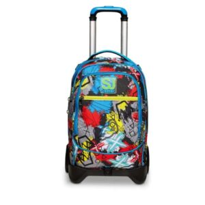 Seven Zaini Scuola TROLLEY JACK-2WD SJ GANG GLITZLED BOY