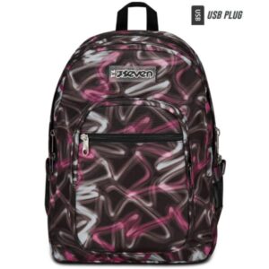 Seven Zaini Scuola ZAINO FREETHINK SEVEN ROSE VIOLET