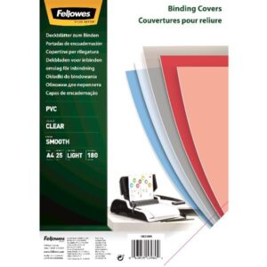 Fellowes Copertine per rilegatura =>> CF25 COPERTINA PVC A4