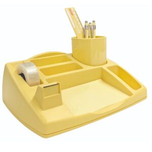 Arda Portaoggetti da tavolo Desk organizer Oliver Pastel GIALLO