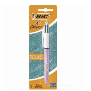 Bic Penne a Sfera BIC 4 COLOURS TIE DYE blister 1pz