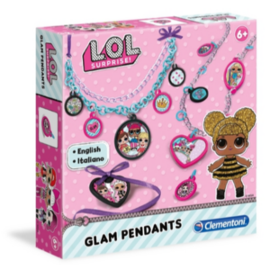 Clementoni Giochi di Creatività LOL – Glam Pendants