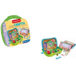 Clementoni Giochi Interattivi Valigetta Magnetica Casetta Montessori