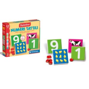 Clementoni Giochi Interattivi Montessori – Numeri Tattili