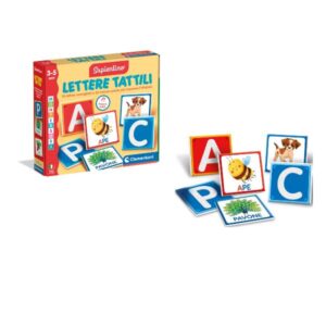 Clementoni Giochi Interattivi Montessori – Lettere Tattili