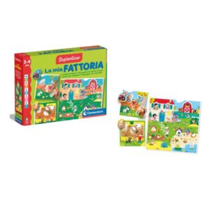 Clementoni Giochi Interattivi Montessori – La Mia Fattoria