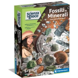 Clementoni Giochi scientifici Fossili E Minerali – POCKET