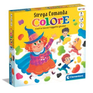 Clementoni Giochi d’Azione e di Abilità Strega Comanda Colore