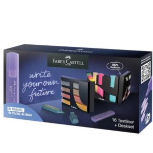 Faber Castell Pastelli SET DA SCRIVANIA 16 evidenziatori