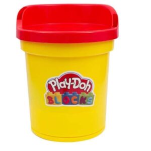 Grandi Giochi Paste da Modellare PLAYDOH BLOKS-SECCHIELLO CONTENITORE 17 PZ.