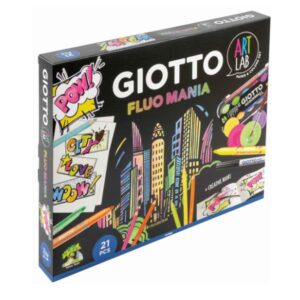 Giotto Kit Creativi GIOTTO ART LAB FLUO MANIA