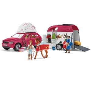 Schleich Playsets e Accessori AUTO E RIMORCHIO PER CAVALLI