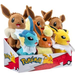 Rei Toys 10-20 cm Pokemon peluche eevee evolution 20 cm  Espositore banco