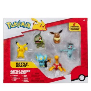 Rei Toys Action Figures PKMN confezione deluxe 6 personaggi (Assortimento) 5