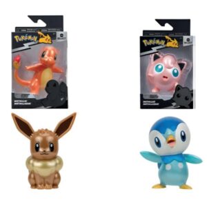 Rei Toys Action Figures PKMN Select Battle Figure (Metallic)  cm 8  (Assortimento) 2