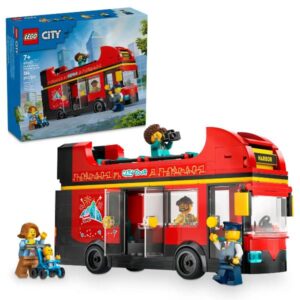 Lego Costruzioni Autobus turistico rosso a due piani